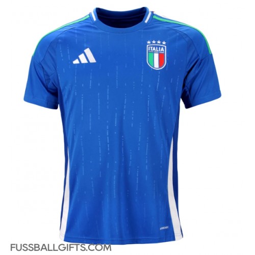 Italien Fußballbekleidung Heimtrikot EM 2024 Kurzarm